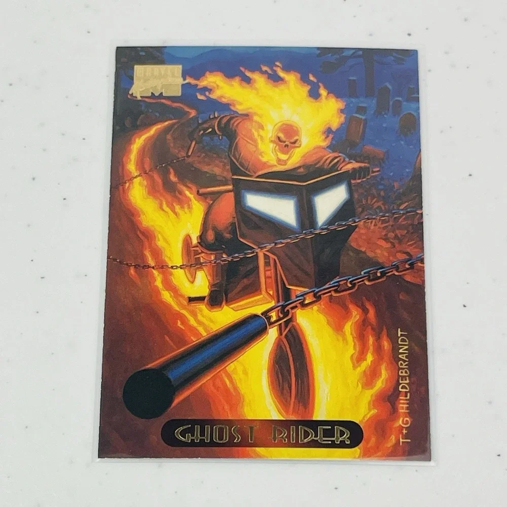 Marvel Masterpieces Ghost Rider Card 1994 42 Greg Tim Hildebrandt Non Sport